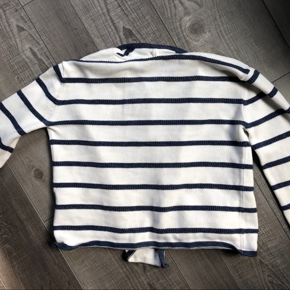 Tommy Hilfiger Girls Striped Cardigan M(8-10) - Picture 7 of 12